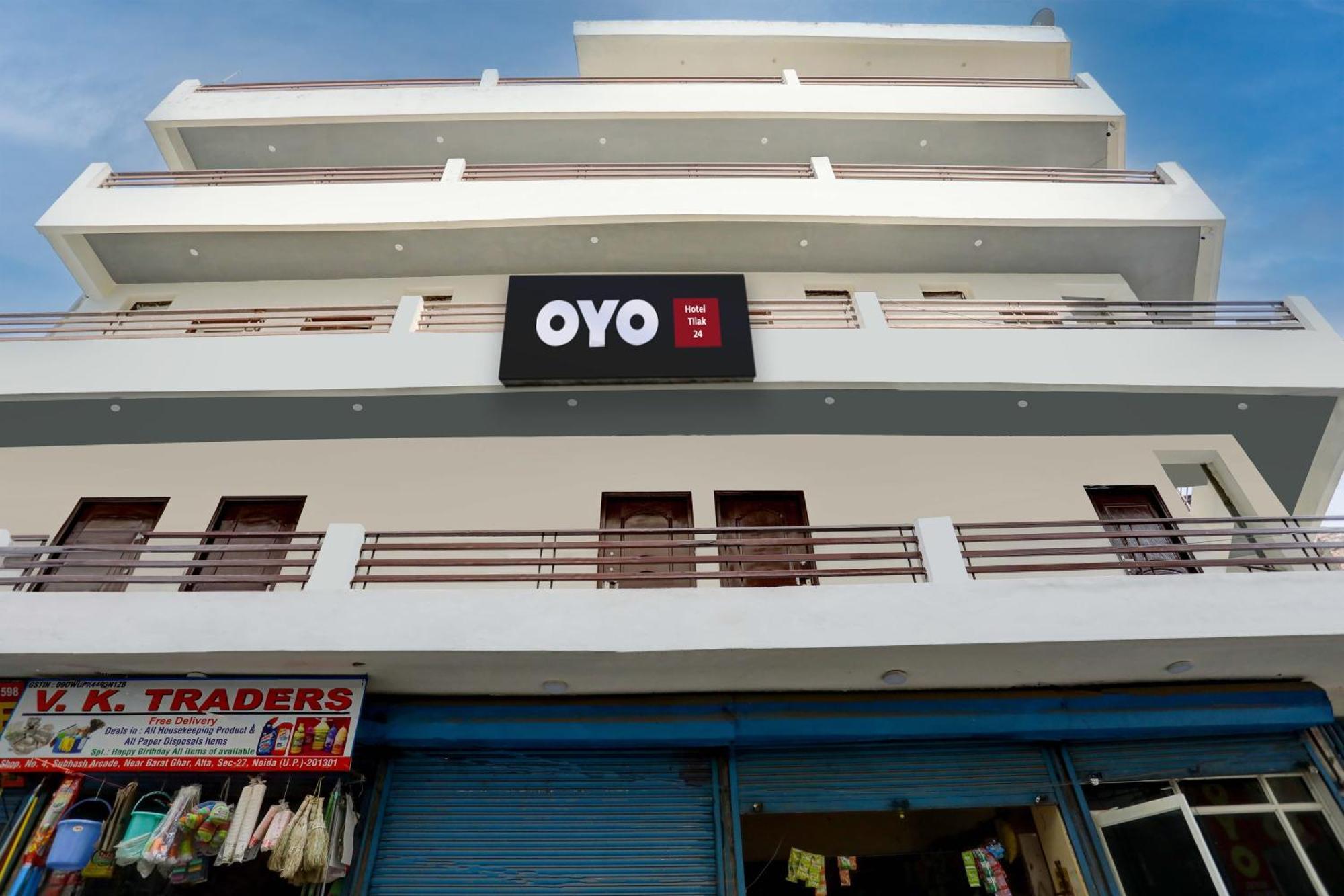 Hotel O Tilak Hotel 24 Sector 27 Near By Vinayak Hospital Gali No-6 Noida Exterior foto